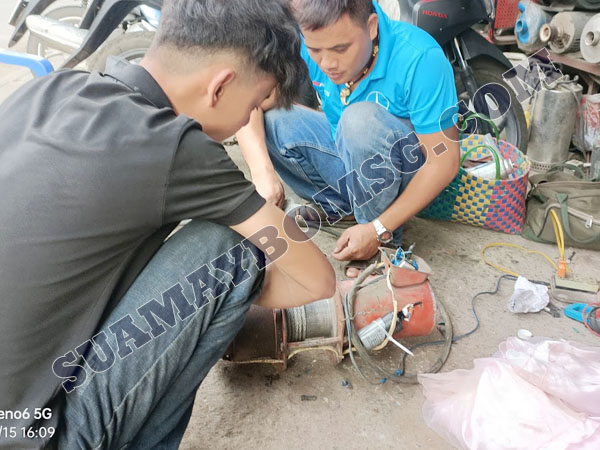 Sửa máy bơm nước quận 1