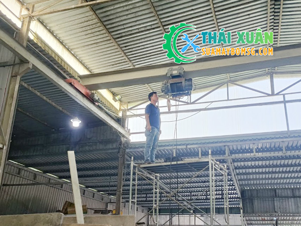 Dịch vụ thợ sửa cầu trục Biên Hòa