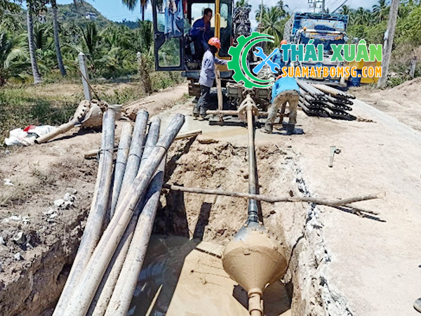 Dịch vụ khoan ngang qua đường tại Bình Phước
