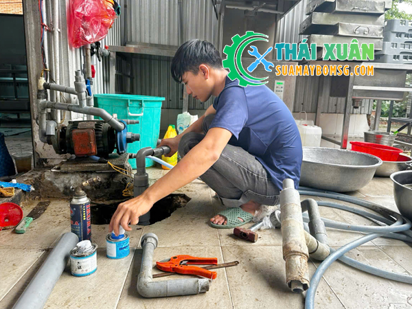 Thợ sửa máy bơm nước Phường Tân Bình Dĩ An