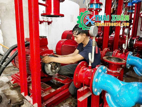 Dịch vụ sửa máy bơm PCCC Biên Hòa