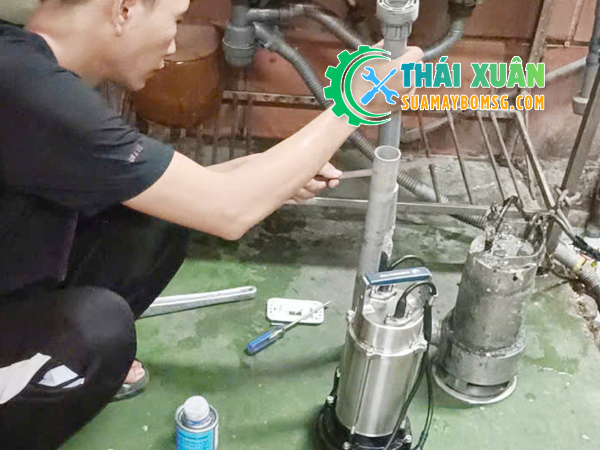Dịch vụ sửa máy bơm chìm hút nước thải tại Biên Hòa Đồng Nai