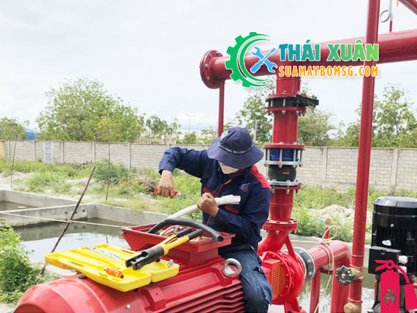 Dịch vụ thợ sửa máy bơm PCCC TPHCM