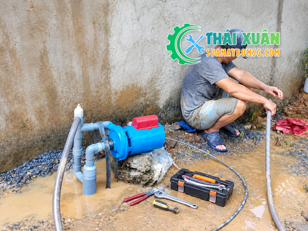Dịch vụ sửa chữa máy bơm nước Dĩ An Bình Dương uy tín - Cơ Điện Thái Xuân