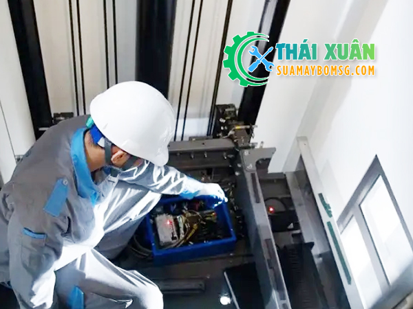 Dịch vụ sửa thang tải hàng KCN AMATA Biên Hòa